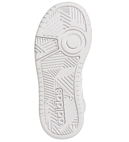 adidas Performance Sko - Hoops 3.0 Mid K - Hvid