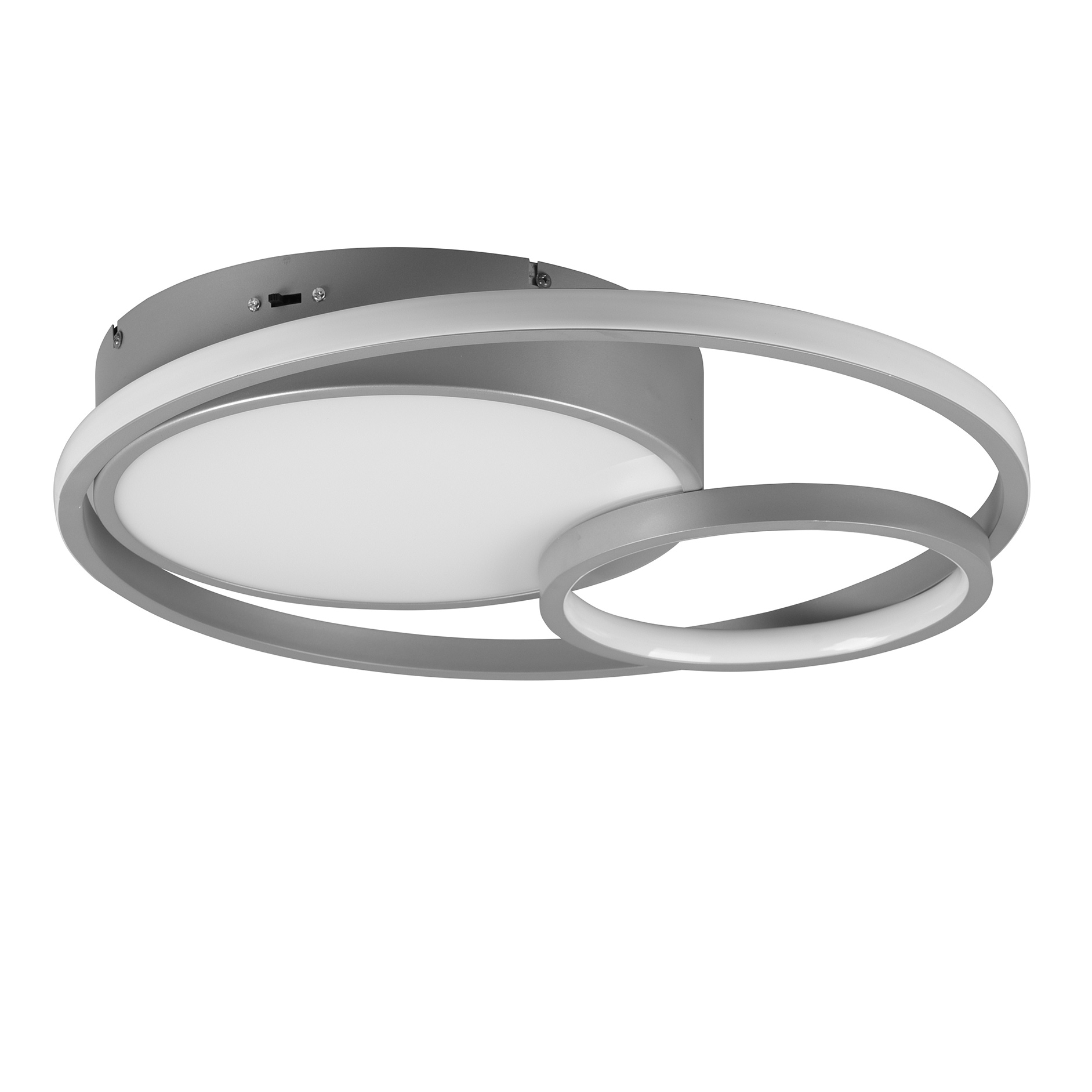 LED-Deckenleuchte - titanfarben - Ø 48 cm