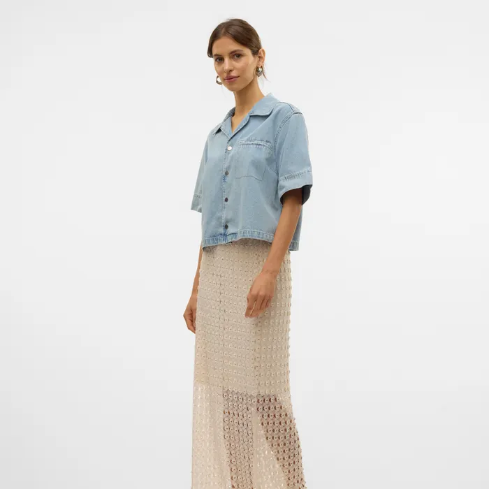 Vero Moda Mary Denim Blouse Dames