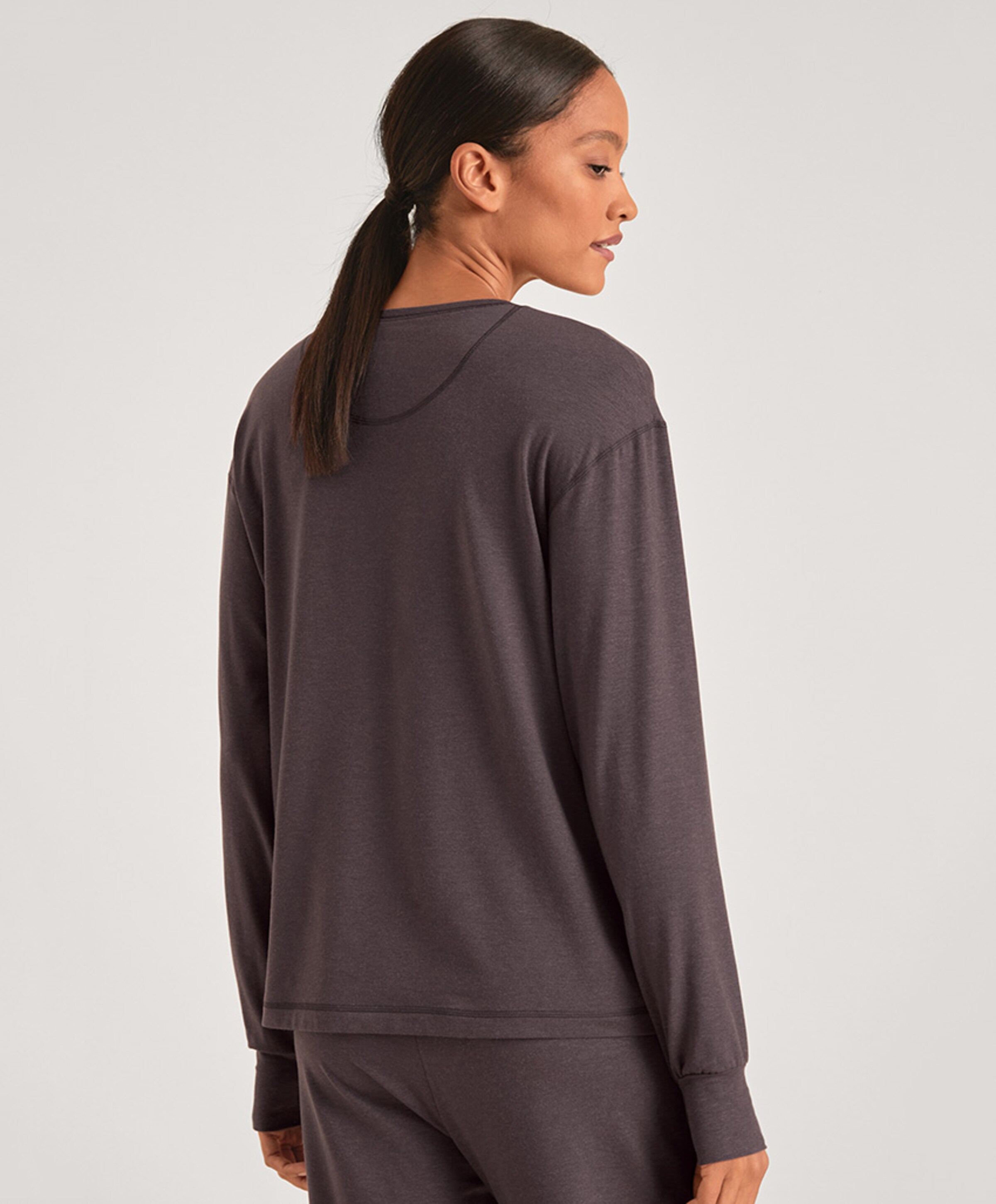 Calida Dames pyjamatop bordeaux