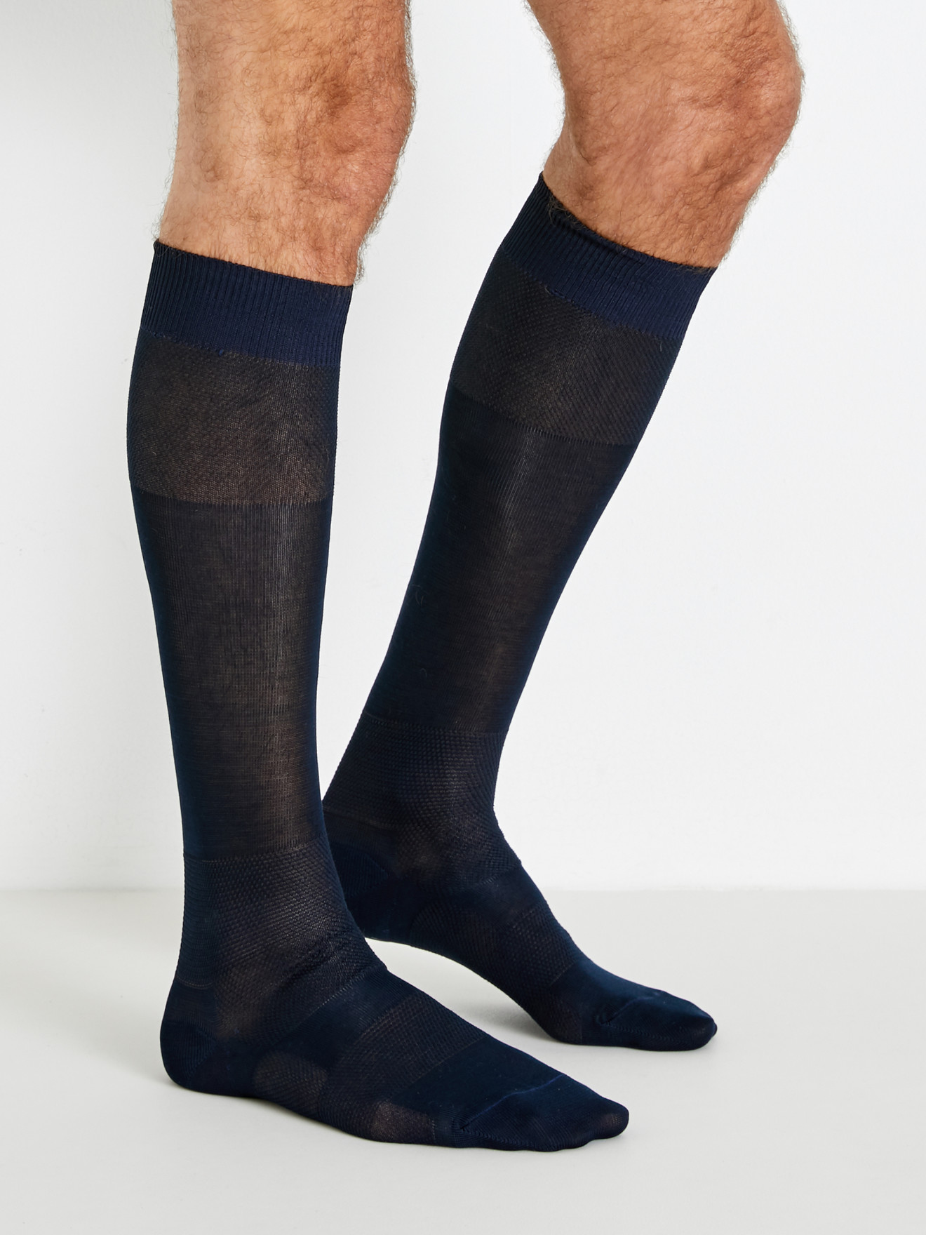 Lot de 2 paires de mi-bas massants