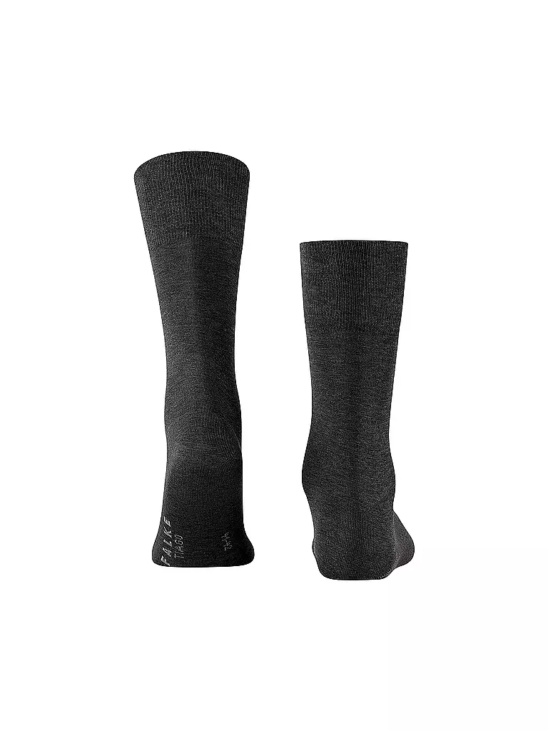 FALKE Socken TIAGO anthracite melange grau