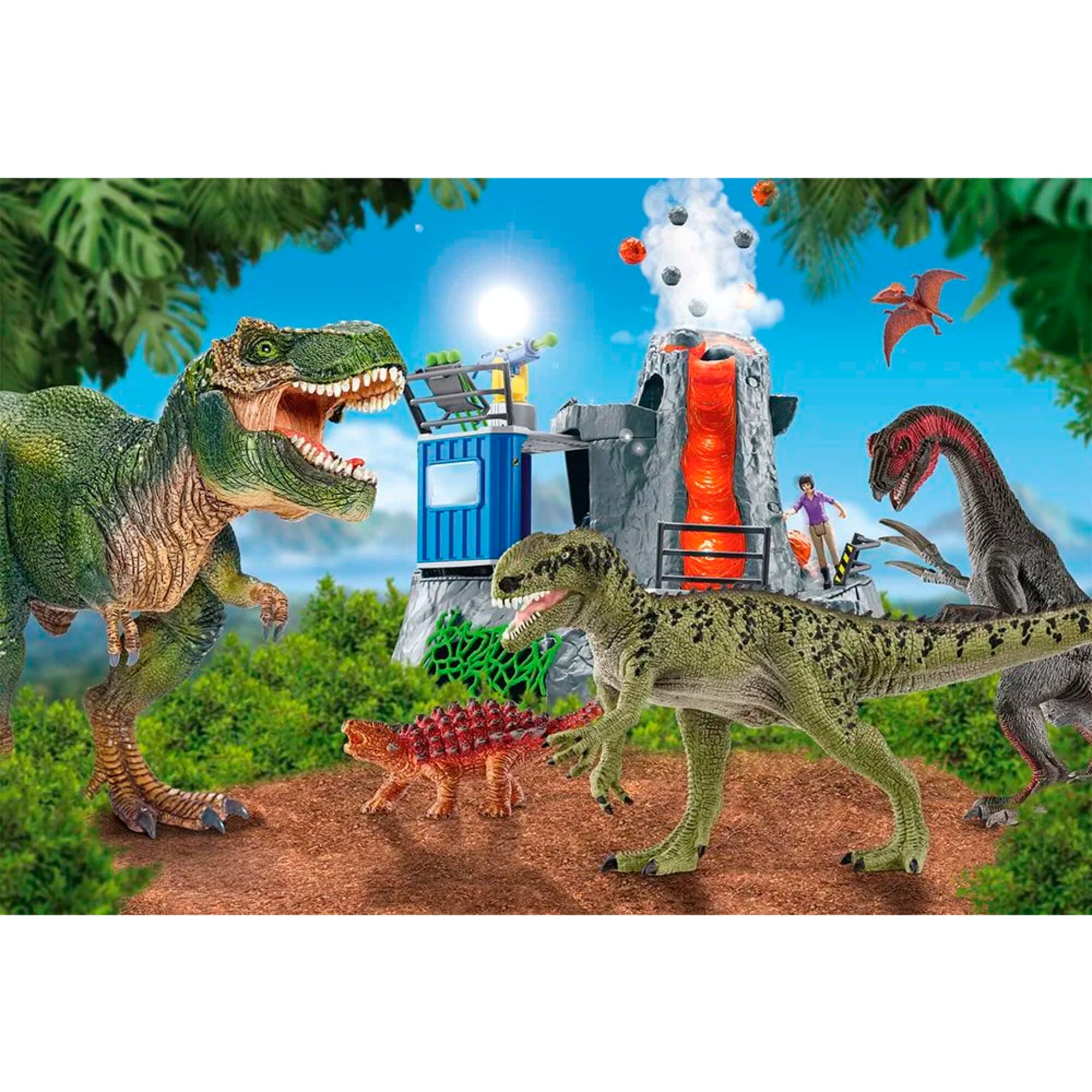Schmidt Spiele Puzzle Schleich: Dinosaurs – Dinosaurier der Urzeit