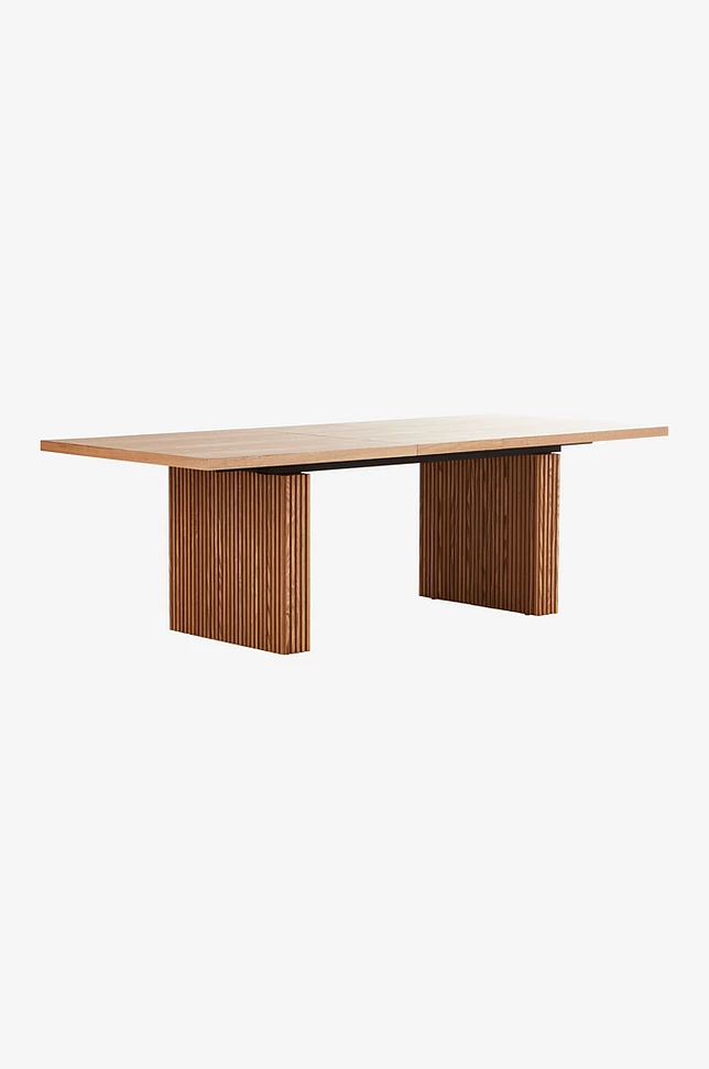 PALANZO spisebord med ileggsplate 105x196+45 cm