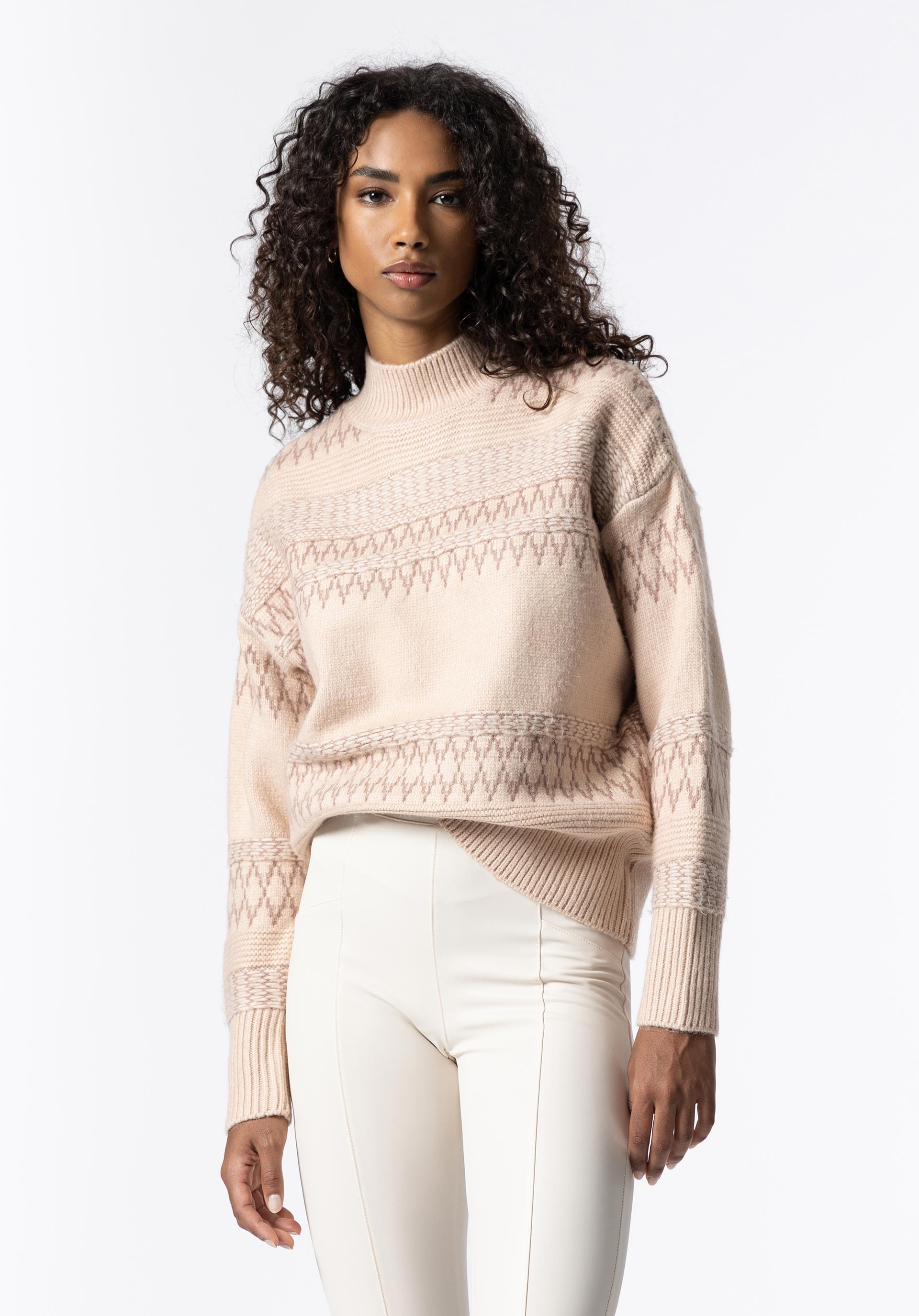Camisola de Malha Bicolor
