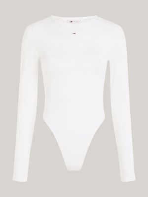 Body de manga comprida Essential Slim Fit