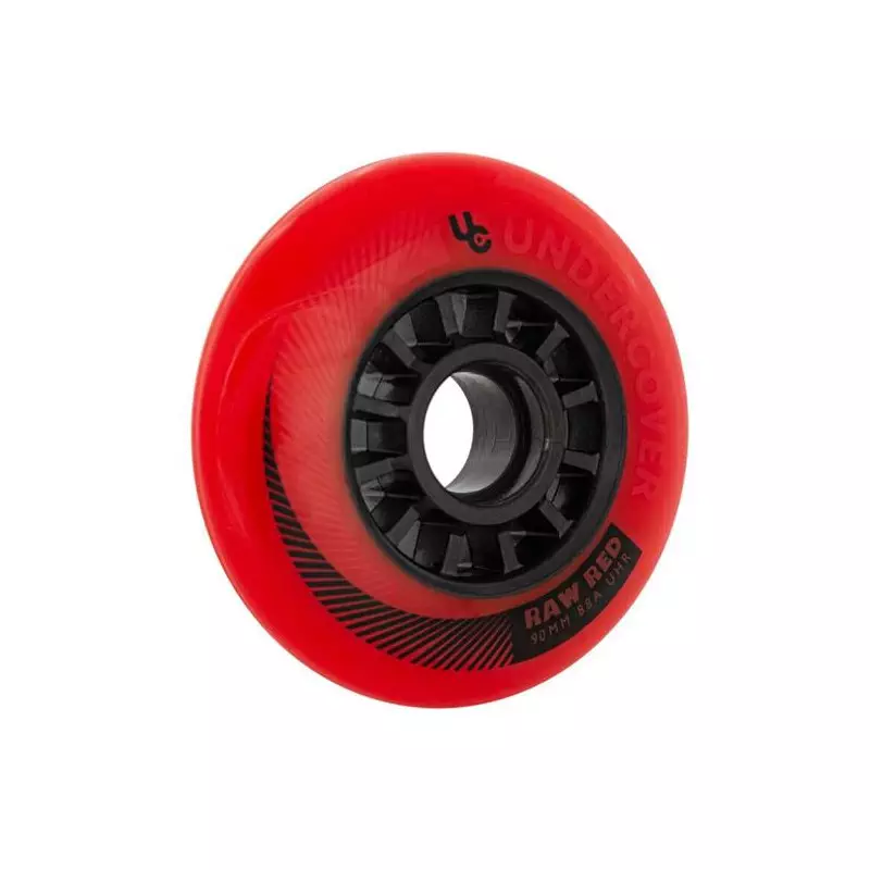 Roues roller UNDERCOVER Raw 90/88A Red (pack de 4)