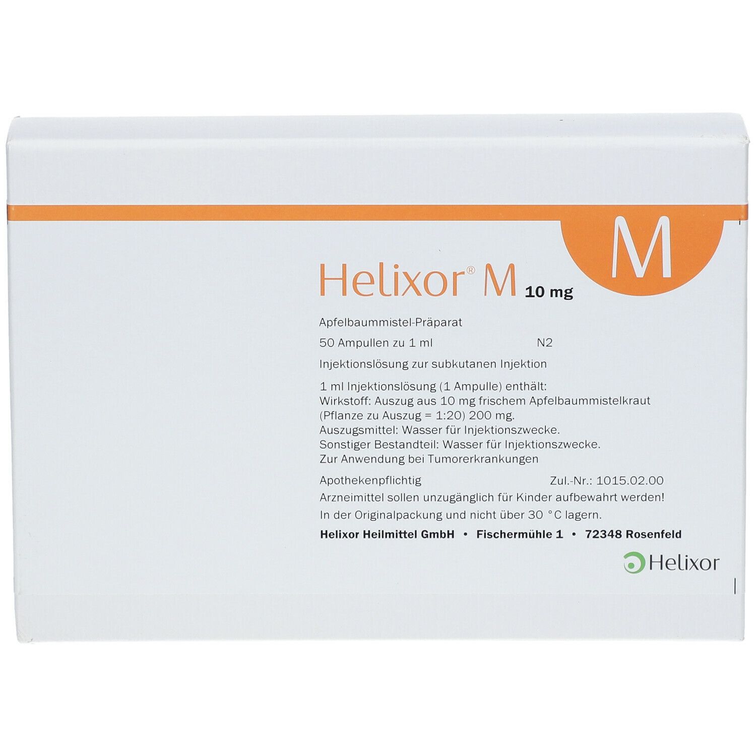 Helixor® M  10 mg