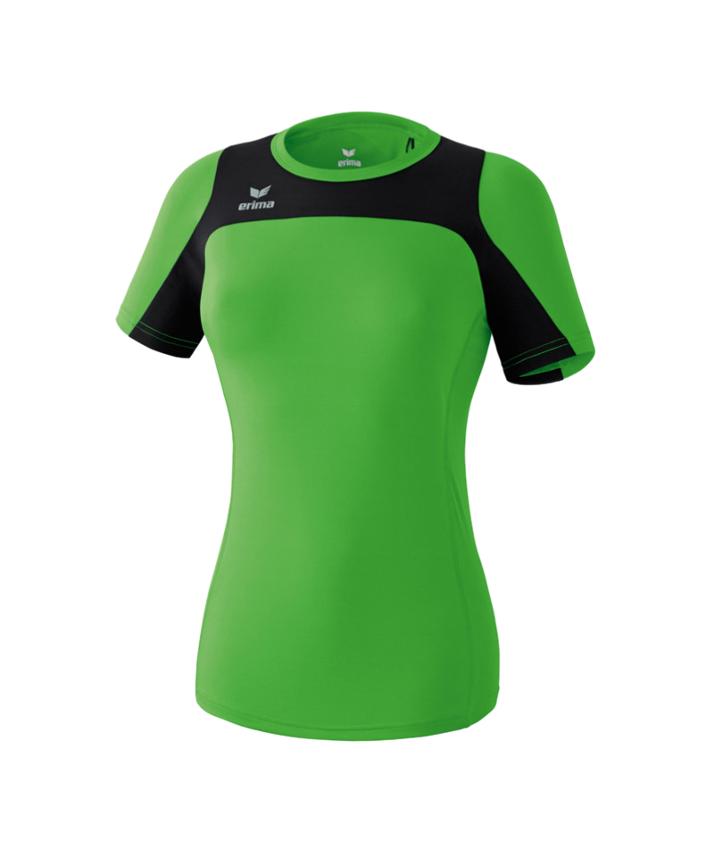 Erima Race Line Running T-Shirt Damen Hellgrün