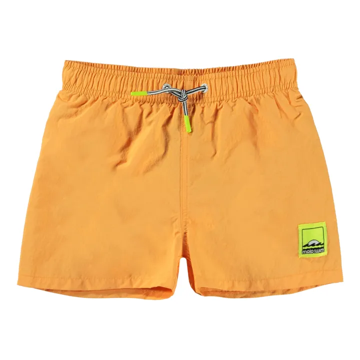 Molo Short de Bain Nylon Recyclé Niko Solid | Orange