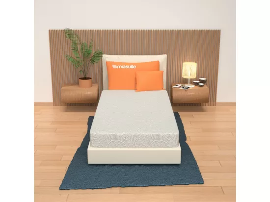 Matelas déhoussable 90x190 Hauteur 14 cm - en Waterfoam, orthopédique, indéformable | Sim