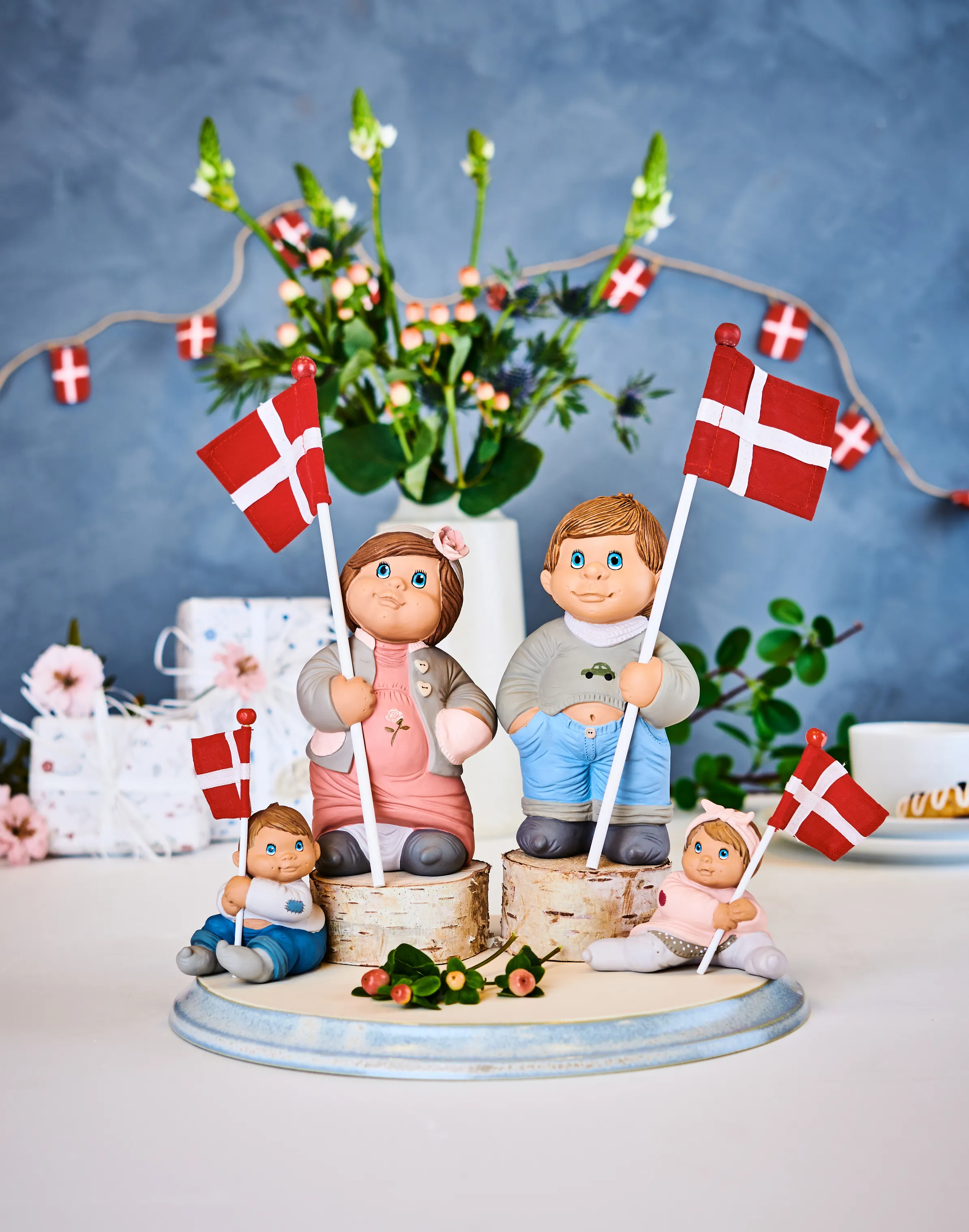 Klarborg Fødselsdagsdreng m. flag