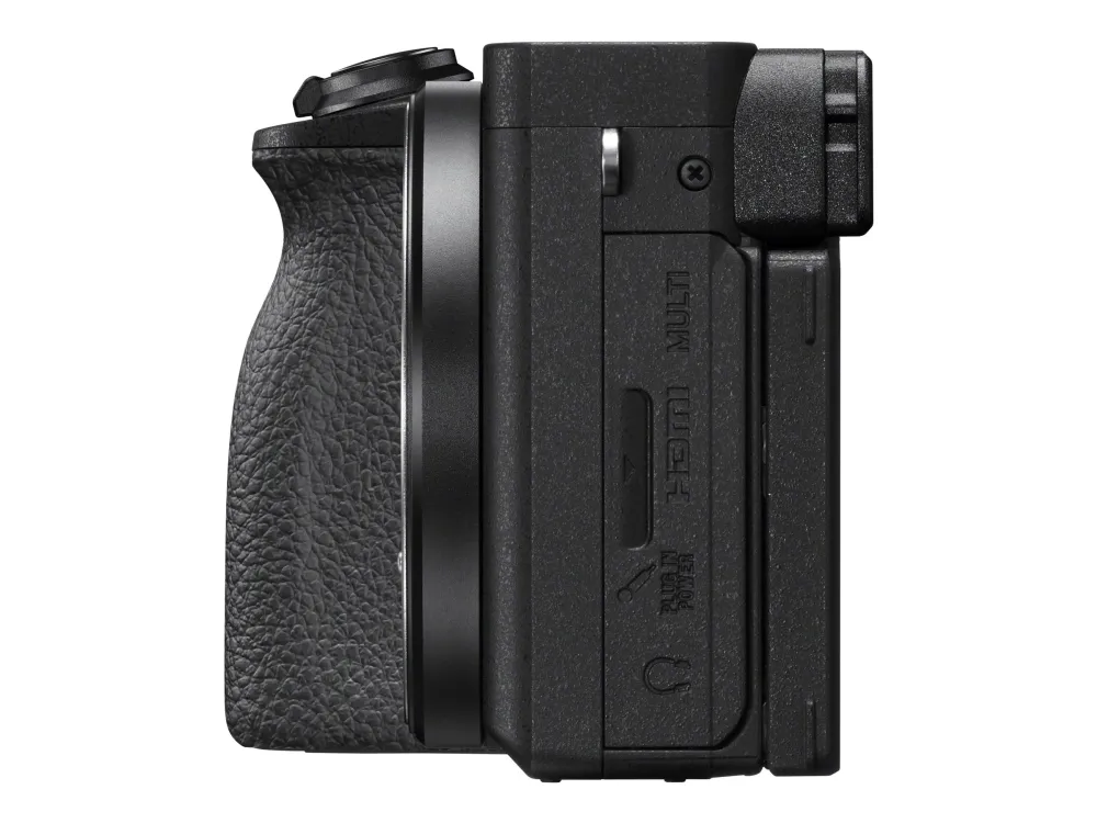 Sony a6600 ILCE-6600M - Digitalkamera - spejlløst - 24.2 MP - APS-C - 4K / 30 fps - 7.5x optisk zoom E 18-135 mm OSS-objektiv - Wi-Fi, NFC, Bluetooth - sort