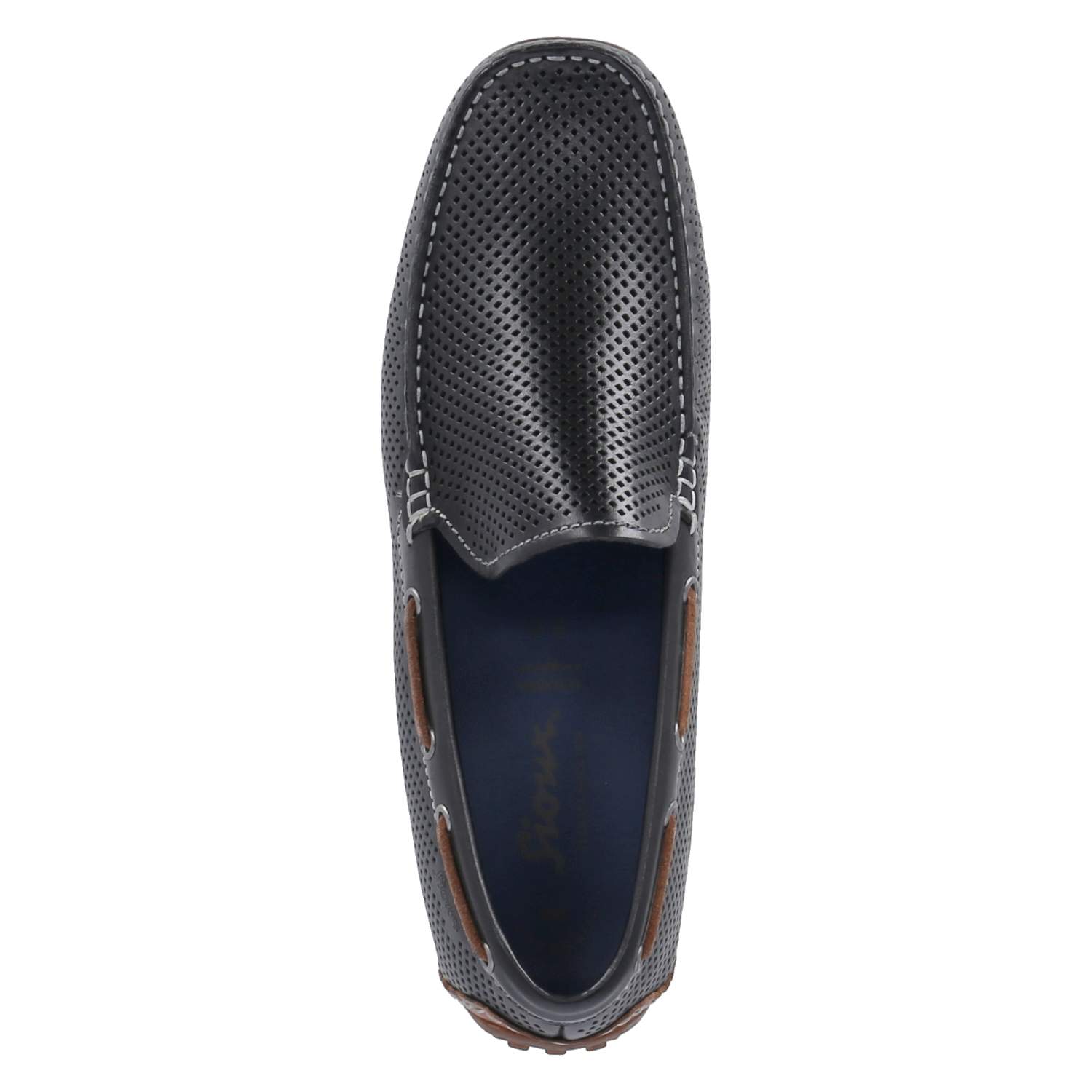 Sioux Mokassins CARULIO - schwarz/cognac