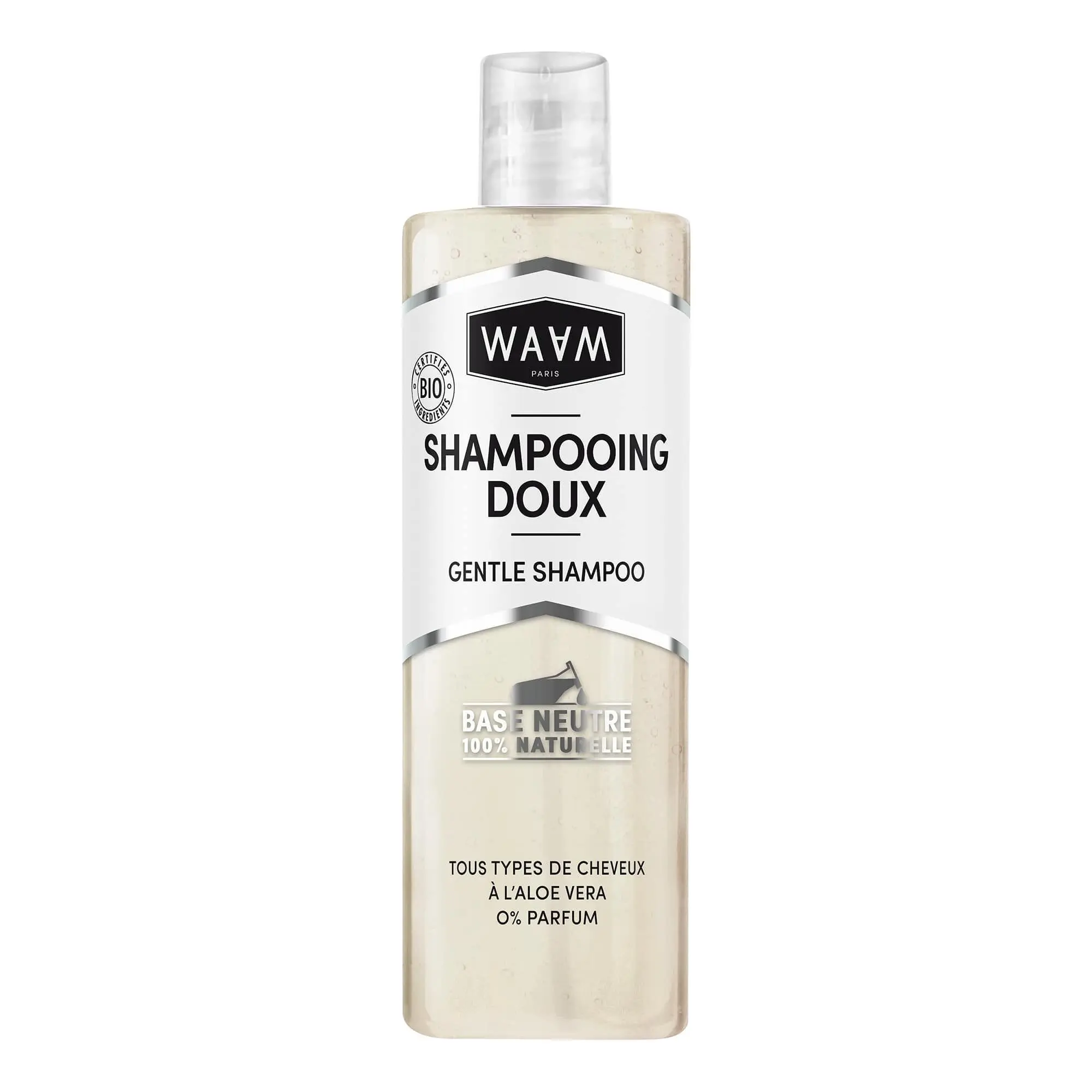 Waam - BASE SHAMPOING SANS SULFATE Tous types de cheveux- Shampoing