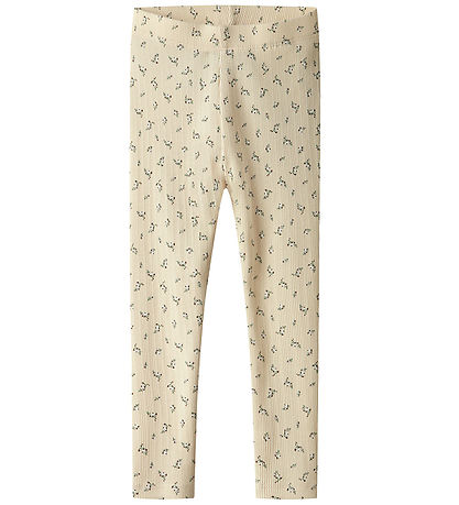 Name It Leggings - Rib - NmfHoise - Sonne Kiss m. Blumen