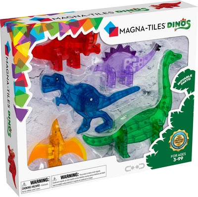 MAGNA-TILES Dinos Byggesett 5 Deler