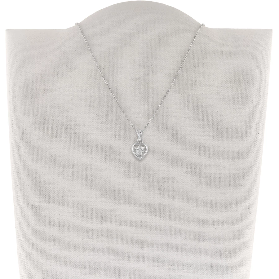 trendor Kinder-Halskette mit Engel-Anhänger Silber 925 silver