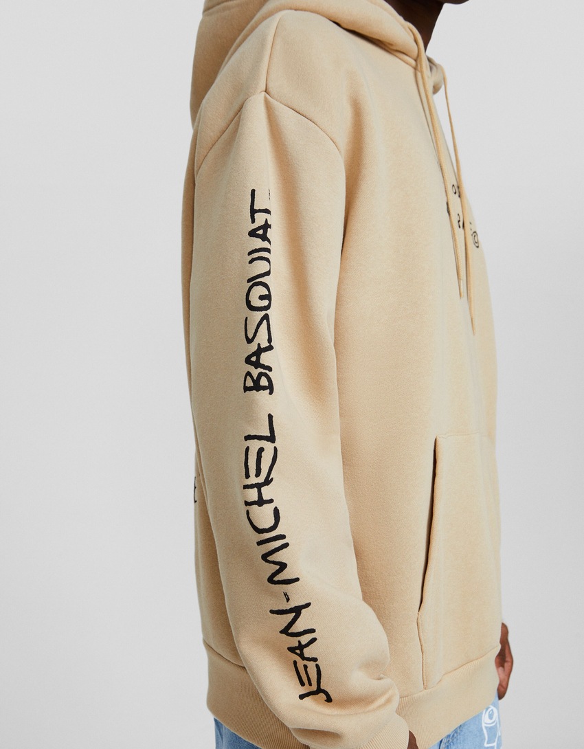 Moletom com estampa de Jean-Michel Basquiat