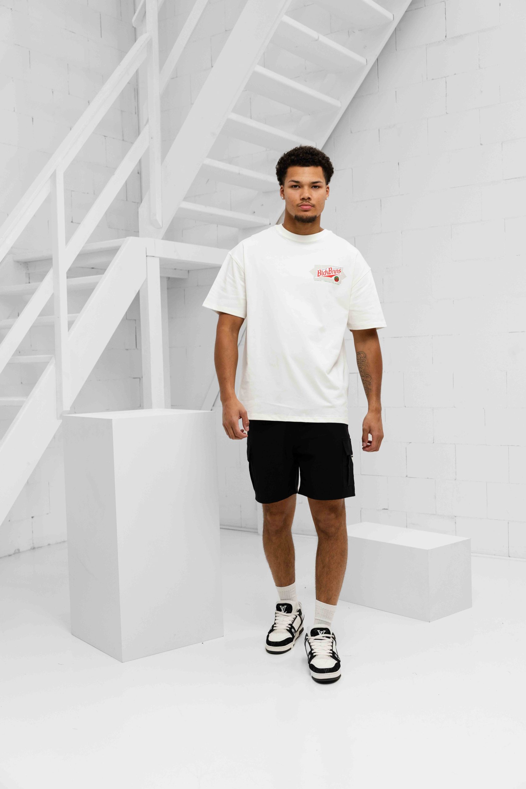 Black Bananas Delta Cargo Korte Broek Heren Zwart