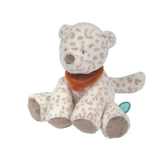 Peluche Boris et Jungo   Léopard des neiges        30 cm   de               Nattou
