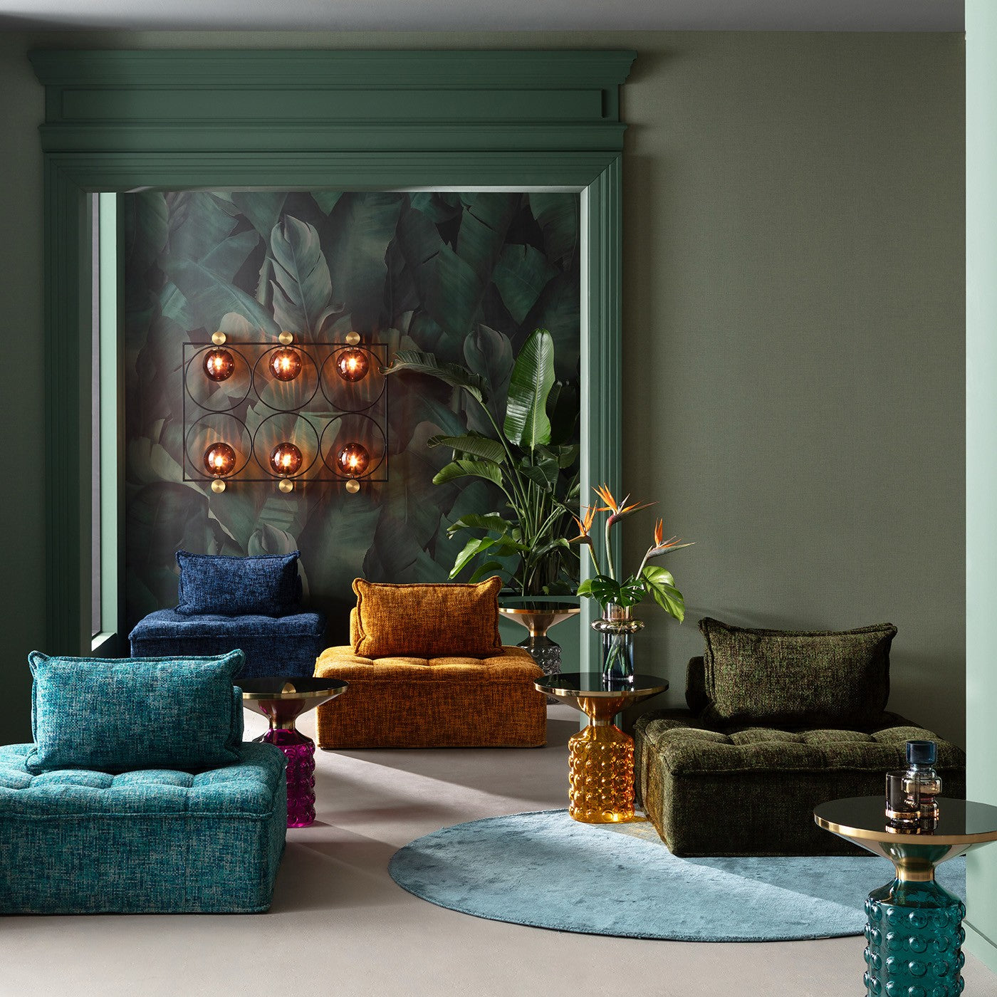Kare Design Portofino assisi element - groen