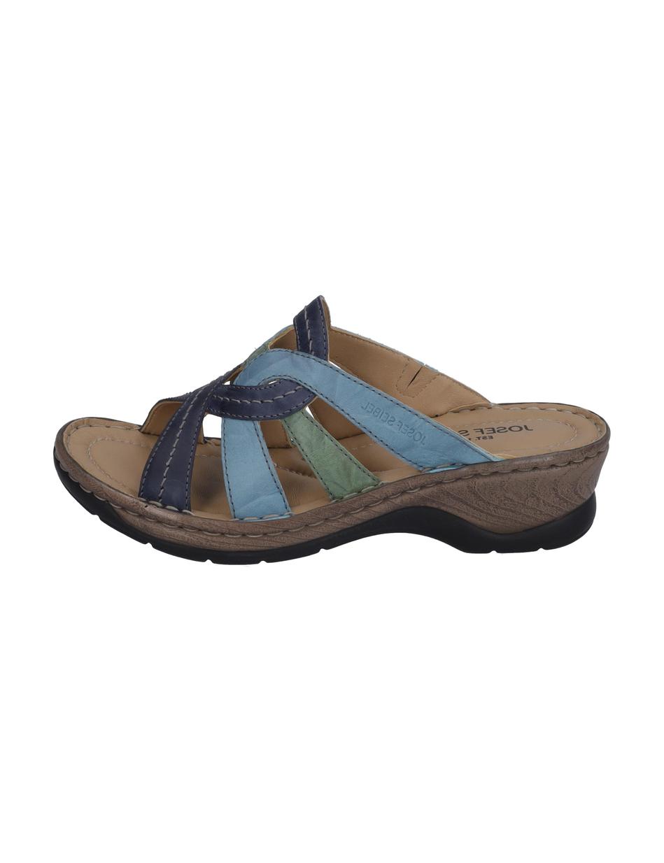 Clog Catalonia 01, dunkelblau-multi