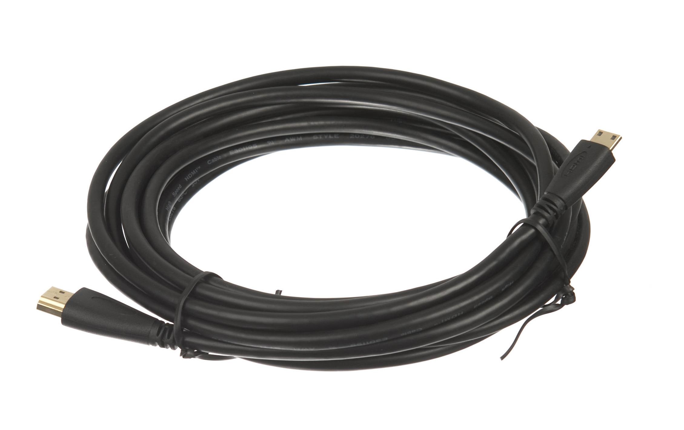 Kabel HDMI - Mini-HDMI (HDMI-C), 5 m5 m mini HDMI C auf HDMI A Kabel