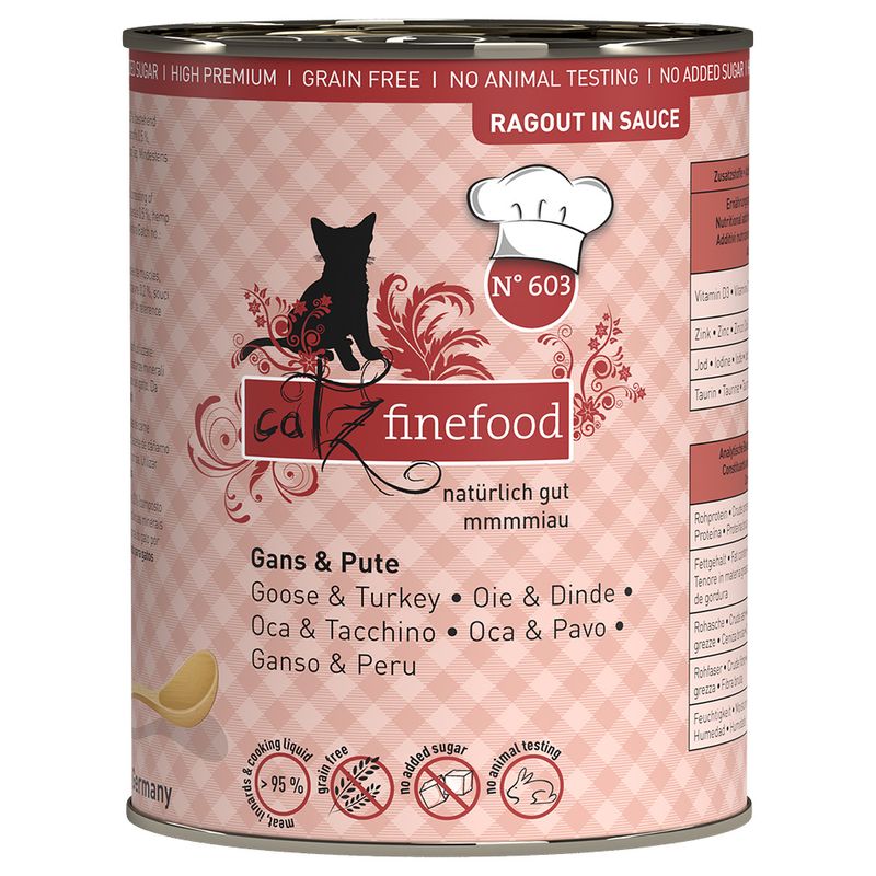 Lot catz finefood Ragoût 24 x 380 g