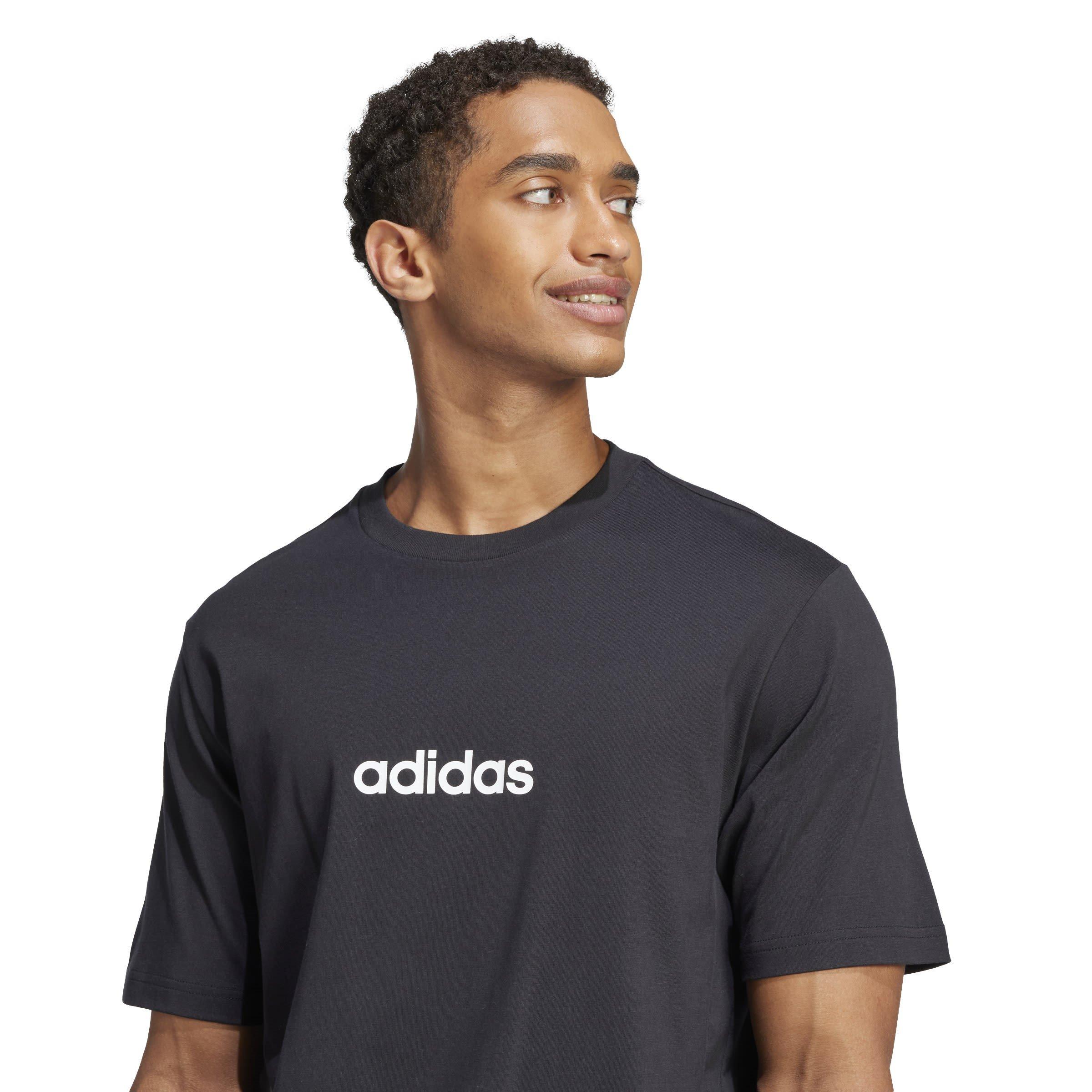 adidas Essentials Single Jersey Logo T-Shirt Mens