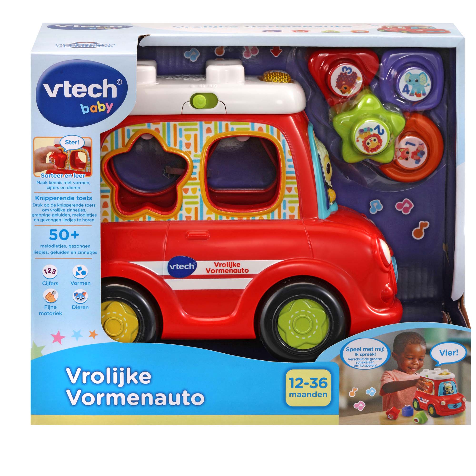 VTech vrolijke auto multi
