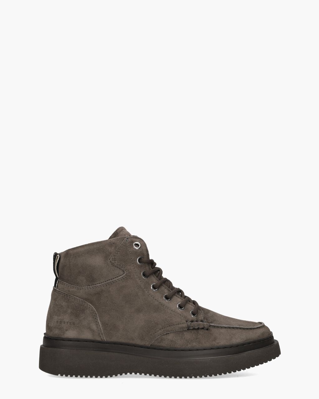 Nubikk Jonah Arctic Fur Donkergrijs Heren Veterboots