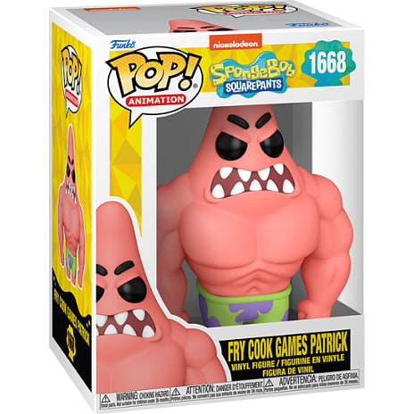 Funko POP! Spongebob Sqaurepants - Fry Cook Games Patrick