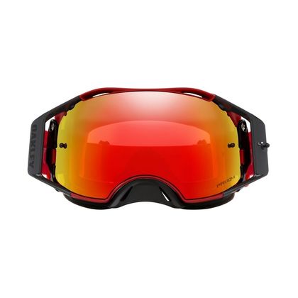Masque cross Oakley AIRBRAKE MX TLD TRIPPY RED ECRAN IRIDIUM 2023 - Rouge