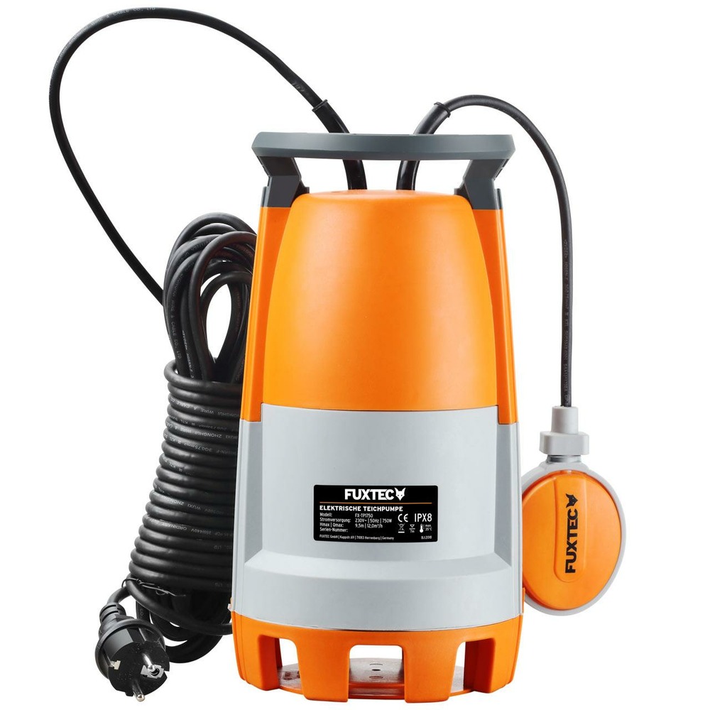 Pompe de relevage eaux usées - fx-tp1750 - 750w débit 12000 litres par heure