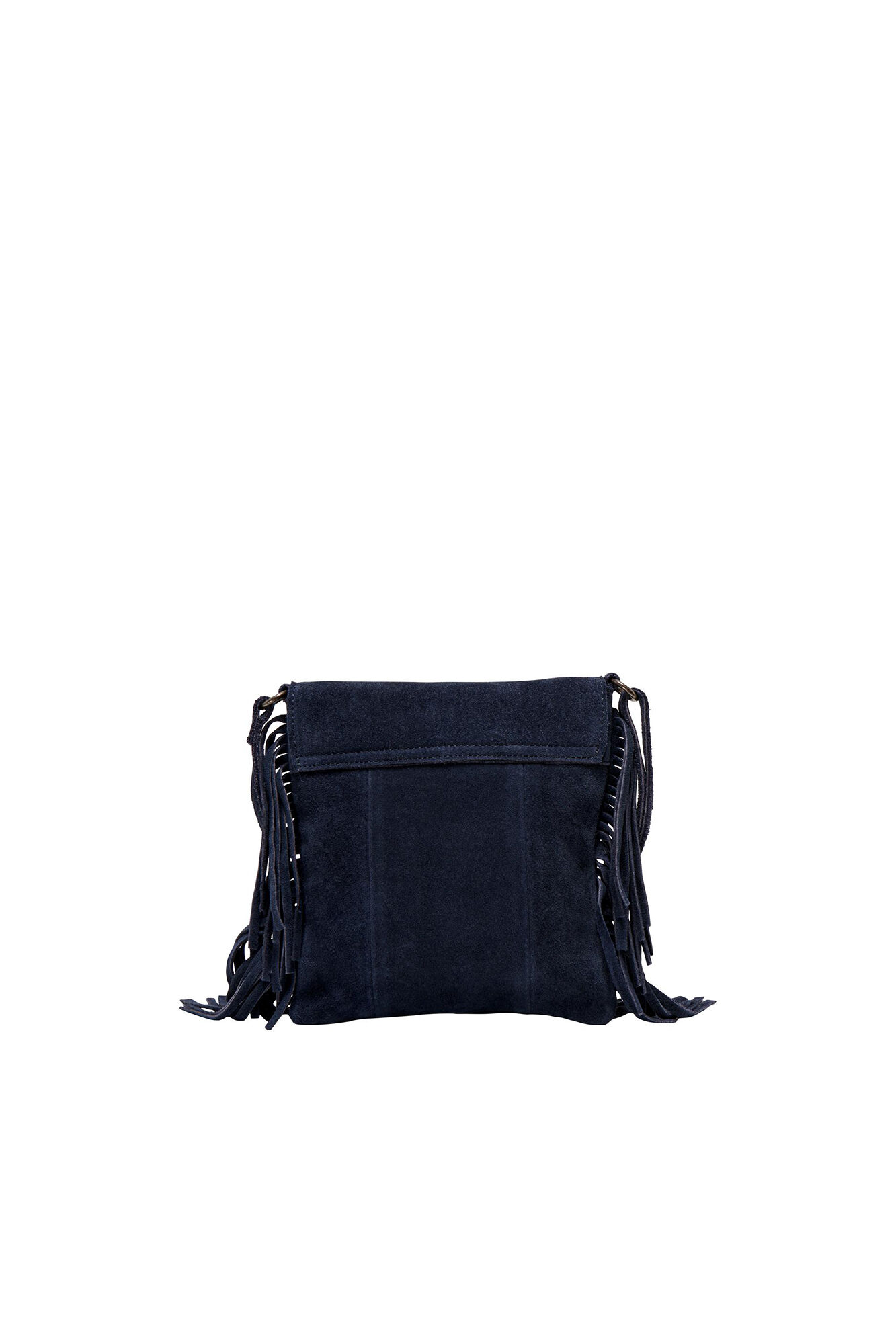 Bolsa transversal de couro