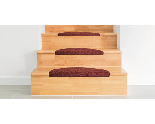 Traptredeset Mount Twist rood 20x65 cm 15-delig