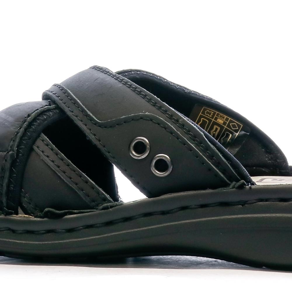 TBS Sandales Noir Homme TBS Mule Cuir