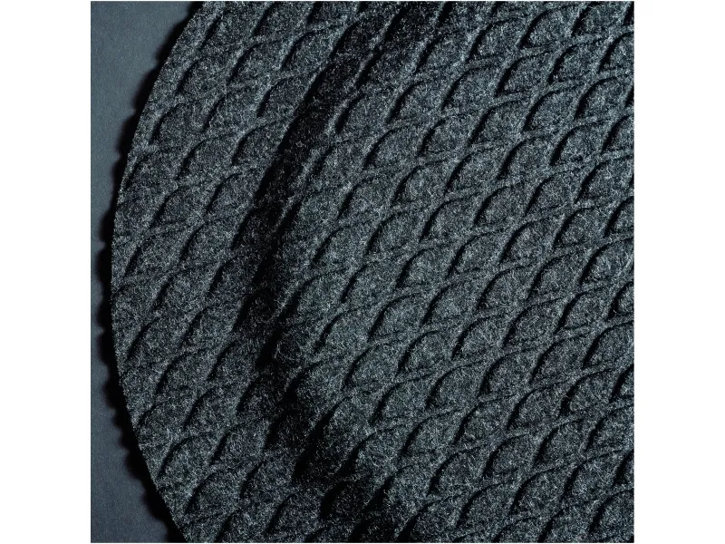 Måtte, Matting Yoga Fashion, aflastning, 1,6 x 58 x 83 cm, sort