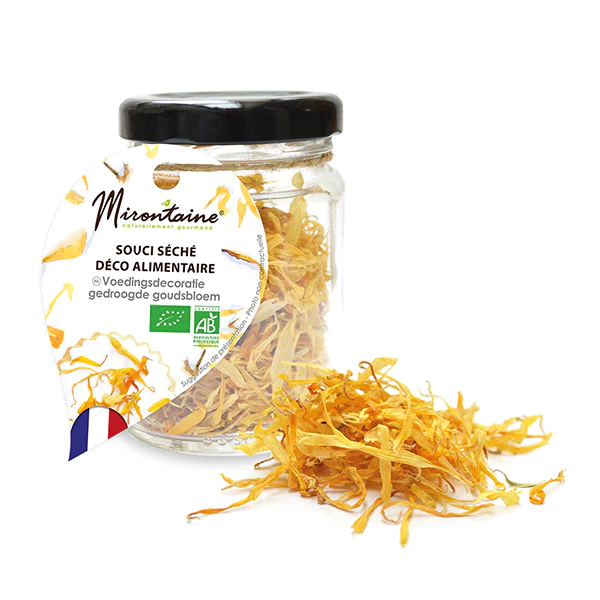 Souci séché bio - Déco 1,4g Mirontaine