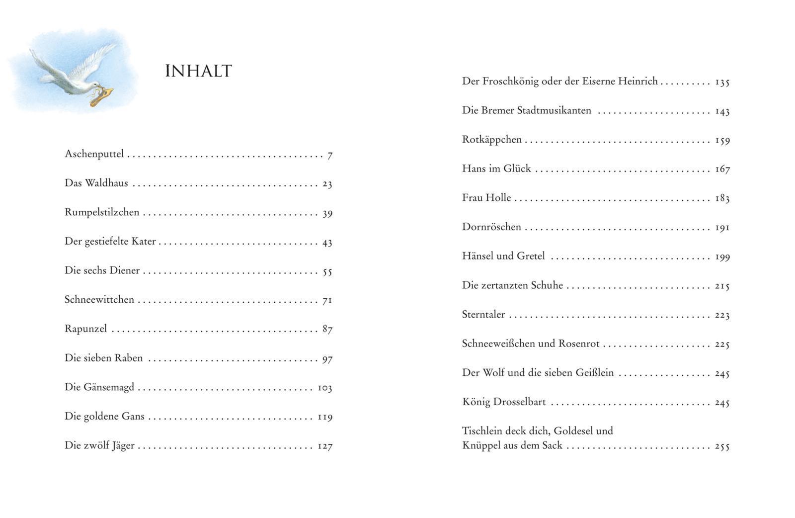 Die schönsten Märchen der Brüder Grimm