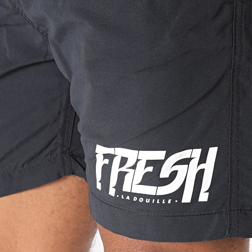 Short De Bain Logo Noir