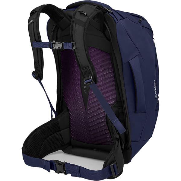 Bagagerie de voyage OSPREY FAIRVIEW 55 WINTER NIGHT BLUE