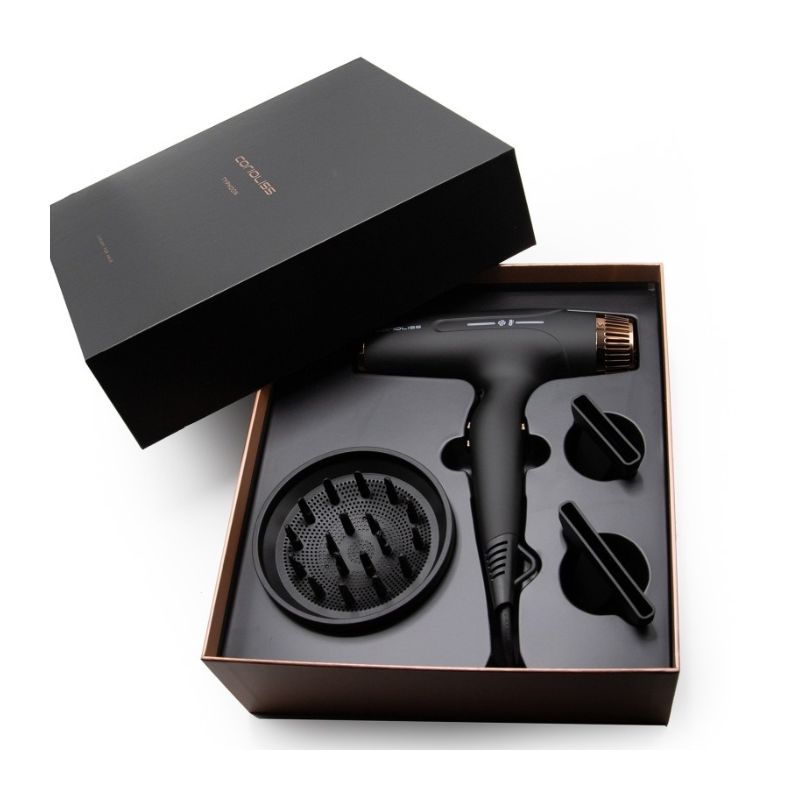Sèche cheveux Typhoon Black Copper 2400w numérique Corioliss