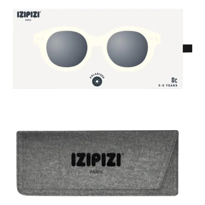 IZIPIZI Lunettes de Soleil #C Kids Plus | Ecru