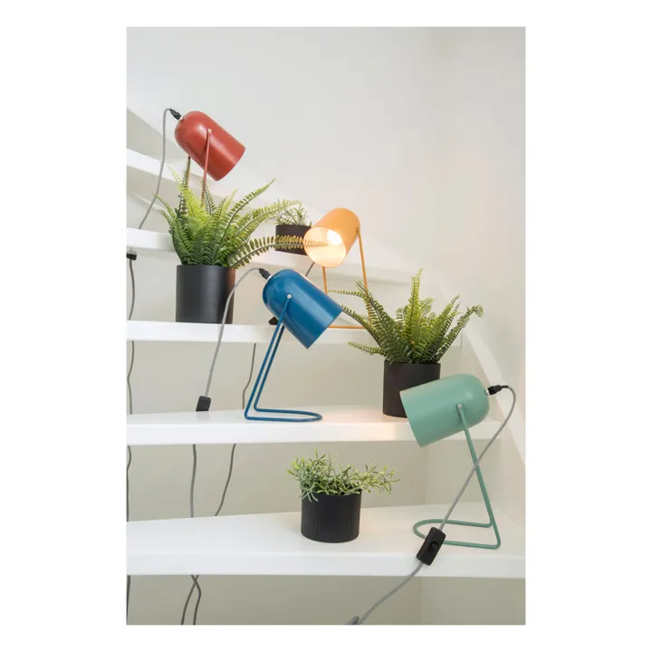 Present Time Lampe à poser Enchant en fer | Vert de gris