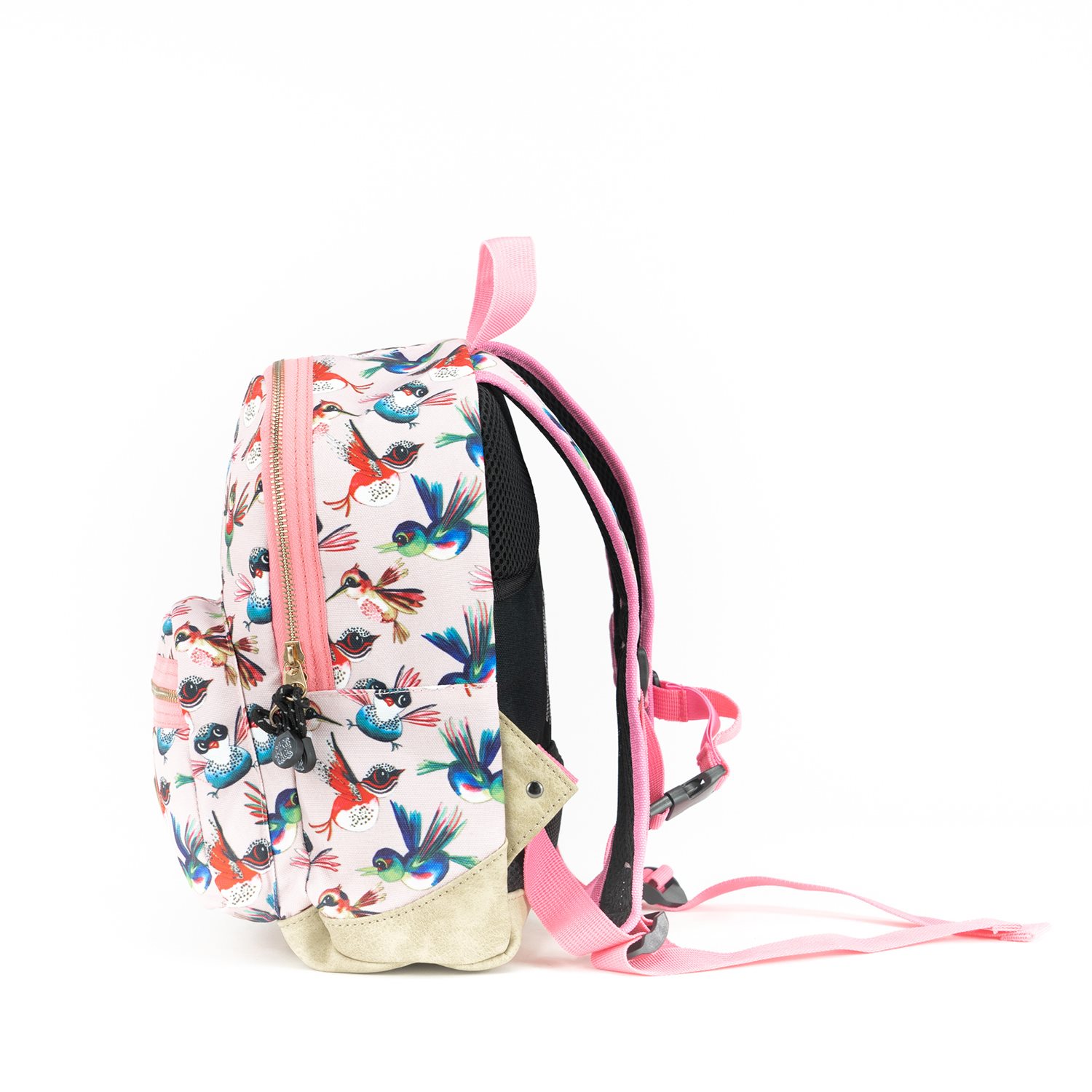 Pick & Pack Birds Backpack S soft pink