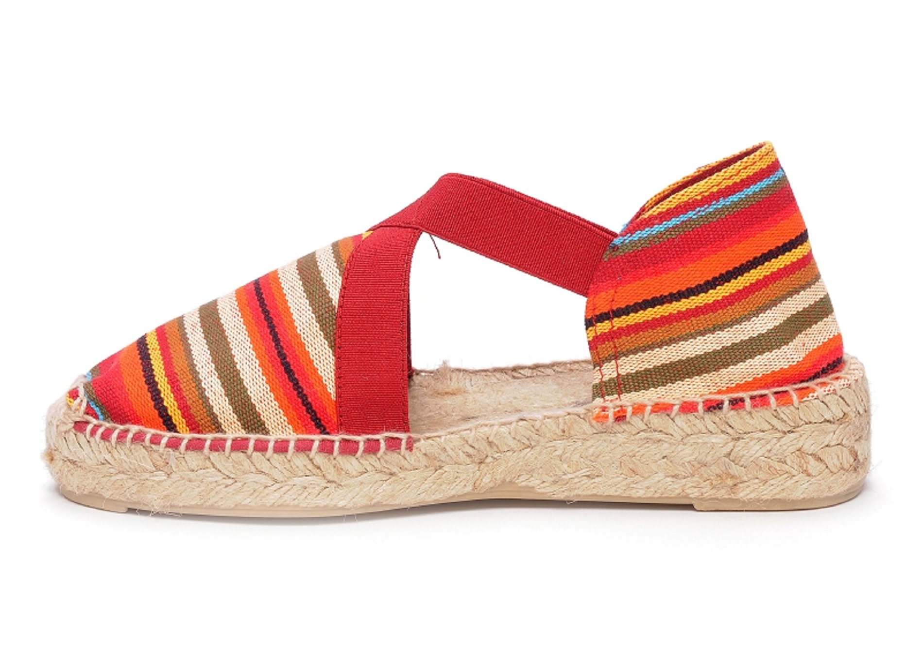 Eva rouge multicolore