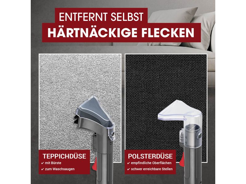 CLEANmaxx Waschsauger 1.1 l, 400 W Polster- und Teppichreiniger