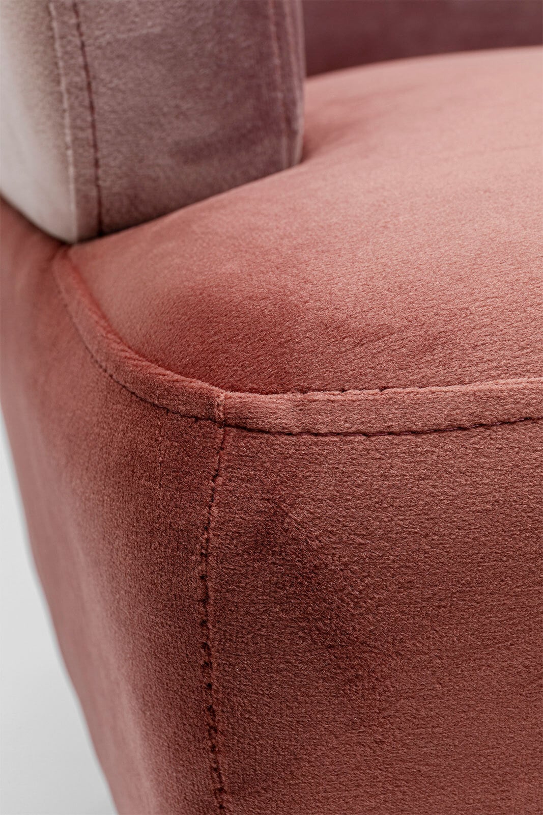 KARE DESIGN Sofa SANDWICH 125 x 64 cm rosa